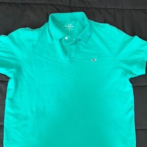 Vineyard Vines Green Polo Shirt Classic Style